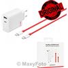 ONEPLUS CARICABATTERIE ORIGINALE CASA SUPERVOOC 80W CHARGING DUAL USB/C 7943DBA