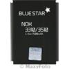 BLUE STAR BATTERIA ORIGINALE BLUE STAR 1500mAh LITIO PER NOKIA 3310 3330 3410 3510 3510I