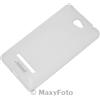 JEKOD CUSTODIA JEKOD ORIGINALE TPU CASE COVER SILICONE PER HTC WINDOWS PHONE 8S BIANCA