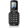 Brondi - Amico Home 4,5 cm (1.77") 90 g Nero Telefono di livello base