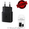 SAMSUNG CARICABATTERIE ORIGINAL USB-C 15W EP-TA510 FAST CHARGING BLISTER 7916F9A