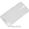JEKOD CUSTODIA JEKOD ORIGINALE TPU COVER SILICONE CASE SONY XPERIA S LT26I BIANCA