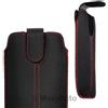 FORCELL NEW CUSTODIA FONDINA CHIC CASE FODERO UNIVERSAL SLIM SZ1 BLACK 78B180A