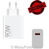XIAOMI CARICABATTERIE CASA RICAMBIO ORIGINALE MDY-15-EK FINO A 90W USB 79649BA