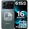 DOOGEE Smartphone i17 Pro Max DOOGEE Note56 128GB Android16 6.6' NFC telefono Cellulare