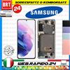 Samsung DISPLAY LCD+TOUCH SCREEN+FRAME ORIGINALE SAMSUNG GALAXY S21 5G SM G991 SCHERMO