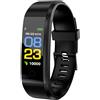 Celly 0.96 LCD THERMO SMARTBAND BLACK
