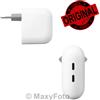 GOOGLE CARICABATTERIE ORIGINALE PER CASA DUAL USB-C GA09856 67W WHITE 797B8AA