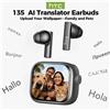 HTC NE40 Bluetooth V6.0 Earphones with AI Translator 135 Languages LCD Touch
