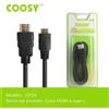 COOSY CAVO ADATTATORE HDMI MM 1.5 Metri CONVERTITORE DA MINI HDMI a HDMI UNIVERSALE