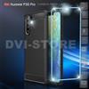 COVER Custodia TPU Carbon Fiber, PELLICOLA VETRO 9H, per Huawei P30 PRO