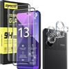 Pellicola Vetro Temperato per Xiaomi Redmi Note 13 Pro plus 5G, 2 Pezzi Pellicol