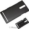 SONY CUSTODIA PROTECTIVE SHELL ORIGINALE SONY XPERIA U NERA BLACK SMA6119B NEW