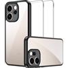 Lemxiee Cover per OPPO Reno 15 Pro 5G Case + [2 Pezzi] Pellicola Vetro Temperato