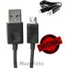 LG RICAMBIO CAVO DATI E RICARICA ORIGINALE USB TO MICROUSB E258105 BLACK 78B965A