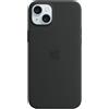 Apple Custodia MagSafe In Silicone Per iPhone 15 Plus - Black