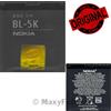 NOKIA BATTERIA LITIO ORIGINALE BL-5K 1200mAh NEW PILA PER C7 N85 N86 8MP X7 701