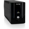 VulTech UPS VULTECH1200VA INTERACTIVE+2 Schuko Gruppo di Continuità