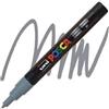 Non di marca Marcatore UNI Posca FINE Grigio PC-3M Singolo