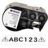 Brady M4C-1000-595-WT-BK etichetta per stampante Nero, Bianco Etichetta per stam