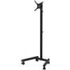 Manhattan 462464 Supporto TV a parete 127 cm [50] Nero (TV/MONITOR TROLLEY STAND