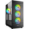 Sharkoon 0000057901 Sharkoon CASE GAMING REBEL C50 BLACK RGB ATX NERO NO ALIMENTATORE