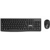 Nilox TASTIERA WIRELESS+MOUSE WIRELESS BK