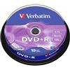 Verbatim SPINDLE 10 DVD+R 4 7GB 16X CF.10 S