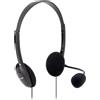 vultech Cuffie con Microfono Hs-01 Rev 2.2 Doppio Jack 35mm con Adattatore