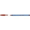 Bic CF50PENNE CRISTAL SOFT PMED ROSSO