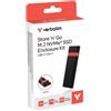 VERBATIM BOX ESTERNO SSD PCIe M.2 TYPE-C USB 32261