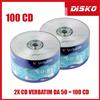 Verbatim 100 CD -R VERBATIM VERGINI VUOTI 52X 700MB PER AUDIO DATI VIDEO GAMES MUSICA