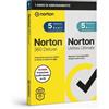 Norton 0000066719 Norton SOFTWARE ANTIVIRUS 360 DELUXE 2026 + UTILITIES ULTIMATE - 5 DI