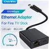 Adattatore Ethernet Fire TV Stick - Rete Cablate USB Internet HD