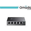 Omada Switch Easy Managed 5 porte Gigabit con 4 porte PoE+ - ES205GP
