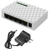 SWITCH DI RETE SDOPPIATORE LAN ETHERNET 5 PORTE 1000MBps 10/100 MBPS HUB ANDOWL