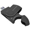 Conceptronic BIAN04B 4015867229514 LETTORE SCHEDE USB 3.0 4IN1 BK 2*SD,SDHC,SDXC 2*MICRO SD/T