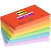 Post-it CF6 SK 76X127MM 6X90FF PLAYFUL