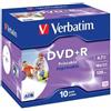 Verbatim DVD+R 2.0/4 7GB STAMP. 16X CF.10 S