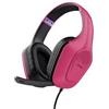 TRUST CUFFIE GXT415P ZIROX GAMING CON MICROFONO PINK 24992