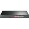 Mercusys MS118CP 6957939003739 SWITCH MERCUSYS MS118CP 16P LAN PoE +2P Gigabit RJ45+2P co