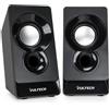 Vultech Casse Acustiche Vultech SP-320N USB 2.0 Autoalimentate 3W RMS 4Ohm Nere