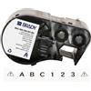 Brady M4C-500-595-WT-BK etichetta per stampante Nero, Bianco Etichetta per stamp