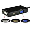 ADATTATORE Display port 3 in 1 DP maschio a VGA HDMI DVI