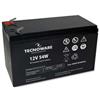 tecnoware Power Battery 11Ah 12V 54W Faston 6.3Mm