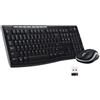 Logitech Wireless Combo MK270 Tastiera e Mouse - BLACK - 920-004512
