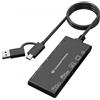 Conceptronic BIAN10B 4015867241462 LETTORE SCHEDE USB 3.0 7IN1 BK 2*SD,2*MICRO SD/T-FLASH,MS,