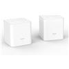 Tenda Sistema Mesh Wi-Fi 5(AC1200) 2port FE-Kit 2 pz (fino 200 m²) § MW3(2-pack)
