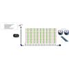 KIT IMPIANTO IRRIGAZIONE COMPLETO MANICHETTA GOCCIOLANTE POMODORO ORTAGGI GOCCIA