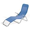 VERDELOOK Lettino Riccione da spiaggia, 94x58x82 cm, blu
